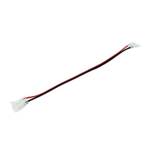 Złączka podwójna 8 mm 2 pin COB z przewodem 100 mm