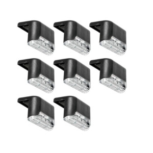 Lampka LED SOLARNY 0,06W 3000K IP44 schodowa- zestaw 8 szt.