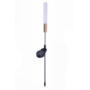 Lampa ogrodowa solarna wbijana 67cm pałka SUNARI FLS-72 biała ciepła