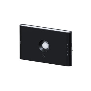 Lampka nocna LED 1W CCT AKU USB WOLF z czujnikiem ruchu PIR i zmierzchu czarna
