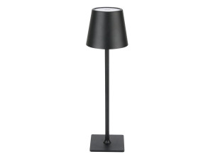 Lampa stołowa 3,5W 400lm CCT IP54 czarna aku 2x2000mAh TAZA LED line LITE