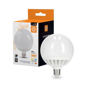 Żarówka LED E27 24W G120 4000K biała neutralna