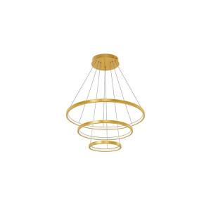 Żyrandol, lampa LED sufitowa Coma 77W 20/40/60/cm CCT złoty