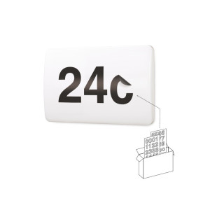 Plafon LED NUMOS 5W/7W/10W LX 230V IP65 4000K - biała neutralna z czujnikiem zmierzchu