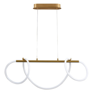 Lampa wisząca EMMA LED 38W 230V 4000K złota