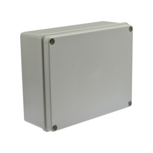 Puszka instalacyjna hermetyczna IP65 bezhalogenowa 240x190x90mm szara S-BOX 516