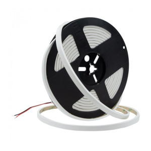 Taśma LED NEON COB 480 24V 7W 310lm/m 6000K biała zimna IP67 - 5 m.