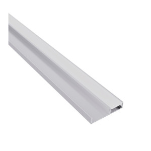 Profil aluminiowy Floor Line 2m do taśm 8-12mm z szybką mleczną wciskaną