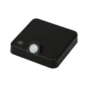 DELI 3 Sensor PIR ze ściemniaczem czarny