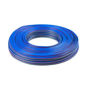 Przewód 4-żyłowy LED RGB 4x0,32mm2 - 1 metr