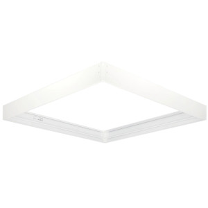 Ramka natynkowa do panelu 60x60 cm 62mm wysoka składana biała Led line LITE