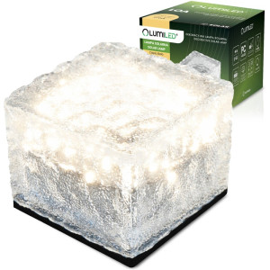 Lampa LED solarna ogrodowa IP44 2700K 7cm LOA kostka