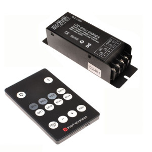 Ściemniacz LED mono radiowy 25A SYNCHRO 12-24V DC + pilot