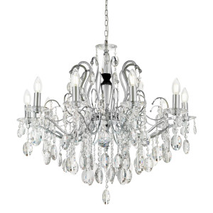 Klasyczny żyrandol kryształowy daniella w10