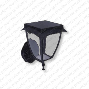 Kinkiet ogrodowy ścienny solarny v-tac 2w led ip44 vt-982-s 3000k+6000k 110lm 3 lata gwarancji