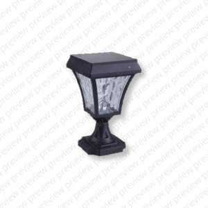 Słupek ogrodowy solarny v-tac 2w led ip44 25cm vt-983 3000k-4500k-6000k 110lm 3 lata gwarancji