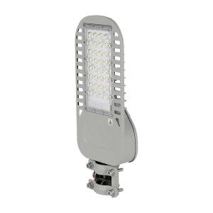 Oprawa uliczna led v-tac samsung chip 50w soczewki 110st 135lm/w vt-54st 4000k 6850lm 5 lat gwarancji