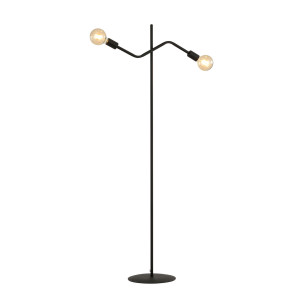 Frix lp2 black 1126/lp2 nowoczesna lampa podłogowa design