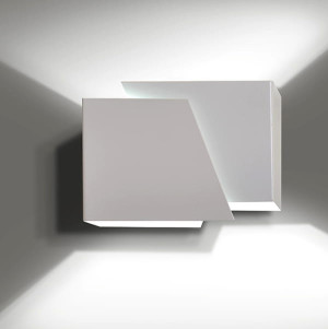 Frost white 940/1 nowoczesny kinkiet ścienny biały led
