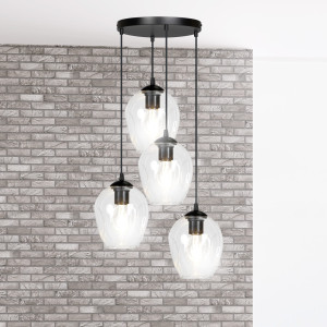 Istar 4 bl premium transparent 679/4prem lampa wisząca żyrandol nowoczesny nowość