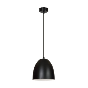 Lenox 1 black-white 391/1 nowoczesna lampa wisząca czarno / biała