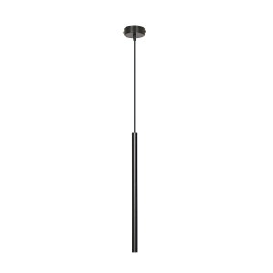 Selter 1 black 552/1 designerski spot wiszący halogen punktowy tuba czarna długa