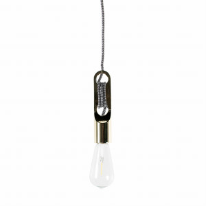 Lampa wisząca pl-15102-gd wickle brass 