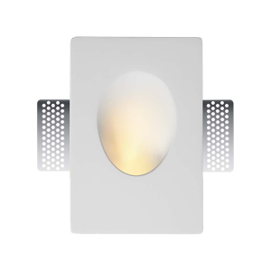 Oprawa gipsowa v-tac kinkiet ścienny gu10 biały 120x180 vt-11007 3 lata gwarancji
