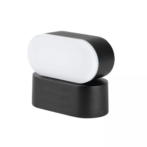 Kinkiet ścienny v-tac 6w led czarny ip65 obrotowy 350st vt-816 3000k 722lm