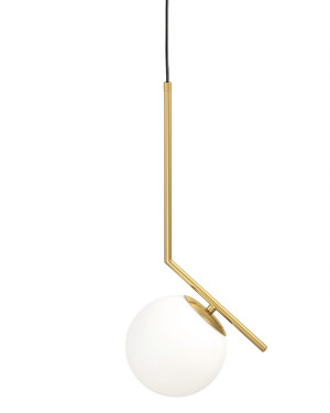 Nowoczesna lampa wisząca mosiężna sorento d15