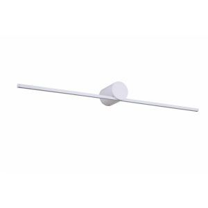 Modern slim kinkiet l biały