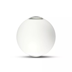 Kinkiet ścienny v-tac 4w led biały okrągły ip65 vt-836 3000k 450lm