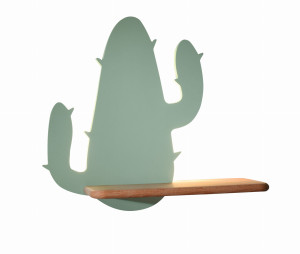Cactus 2 lampa kinkiet 4w led 4000k iq kids zielony