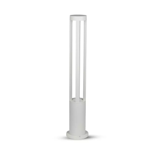 Słupek ogrodowy v-tac 10w led ip65 biały 80cm vt-820 4000k 1000lm