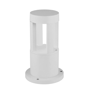 Słupek ogrodowy v-tac 10w led ip65 biały 25cm vt-830 6400k 1000lm