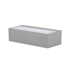 Oprawa ścienna v-tac 9w led góra dół szara ip65 vt-8056 4000k 850lm