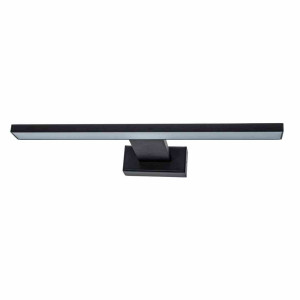 Kinkiet shine black 30cm 7w led milagro