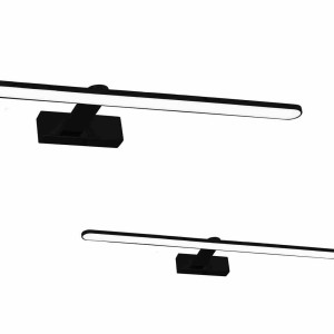 Kinkiet splash black 80cm 16w led milagro