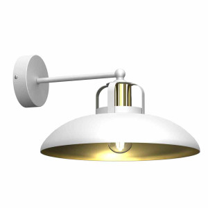 Kinkiet felix white/gold 1xe27 milagro