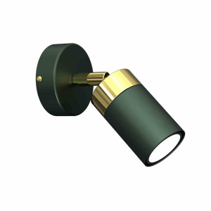 Kinkiet joker green/gold 1xgu10 milagro