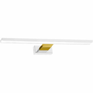 Kinkiet shine white/gold 60cm 13,8w led milagro