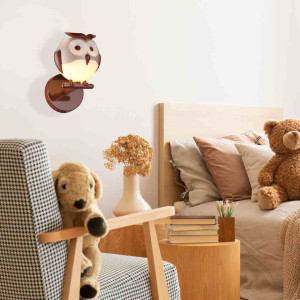Kinkiet owl 1xg9 led milagro