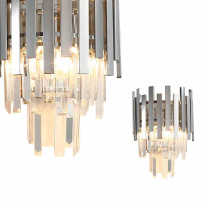 Kinkiet aspen chrome 2xe14 milagro