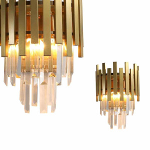 Kinkiet aspen gold 2xe14 milagro
