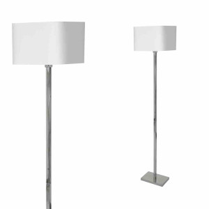 Lampa stojąca napoli white/chrome 1xe27 milagro