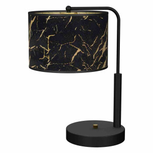 Lampka stołowa senso black/gold 1xe27 milagro