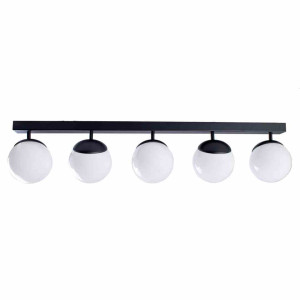 Lampa sufitowa sfera black 5xe14 milagro