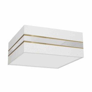 Lampa sufitowa kwadrat ultimo white 3xe27 milagro