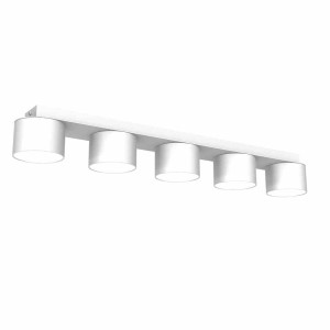 Lampa sufitowa dixie white 5xgx53 milagro