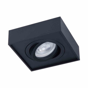 Oprawa podtynkowa nusa square black milagro